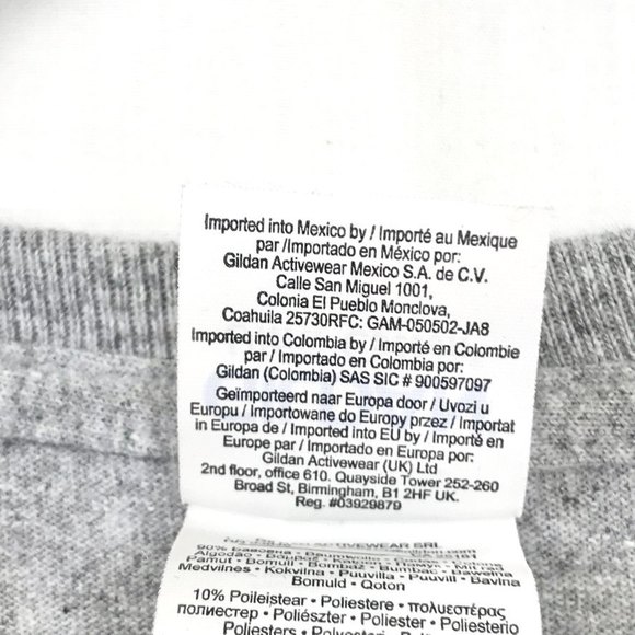 Gildan Women's Ultra Cotton Activewear SRL Graphic Tee Yeah You T-Shirt Gray 3XL - Picture 6 of 8